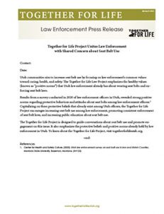 Law Enforcement Press Release -CH3